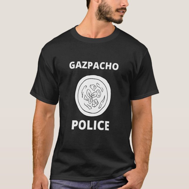 Funny Gazpacho Police T-Shirt (Vorderseite)