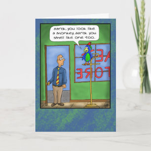 Funny Geburtstagskarten: Pet Shop Karte