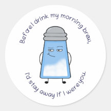 Funny Gedicht Salty Couplet Tasse "Morning Brew"