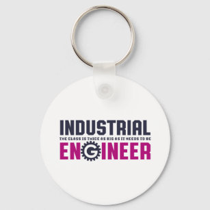Funny Geek Engineer Industrial Engineering Major Schlüsselanhänger