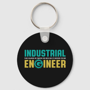 Funny Geek Engineer Student für Industrieingenieur Schlüsselanhänger