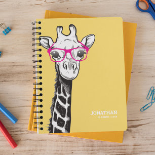 Funny Geek Giraffe Name 2026 Planer