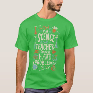 Funny Geek Scientist Science Labrador Spaß T-Shirt