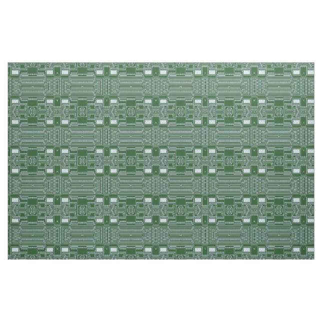 Funny Geeky Nerd Computer Circuit Board Muster Stoff (Fat Quarter (45,7 x 55,9 cm))