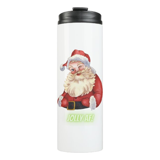 Funny geheim santa Geschenk - Thermal Tumbler Thermosbecher (Vorderseite)
