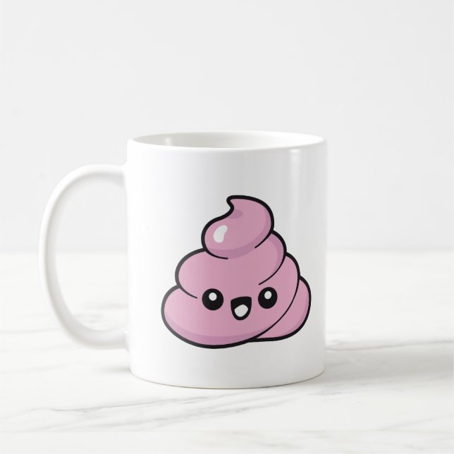 Funny gekackt Tasse (Links)