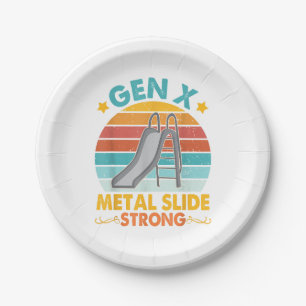 Funny Gen X Generation Sarcasm Gen X Metal Slide A Pappteller