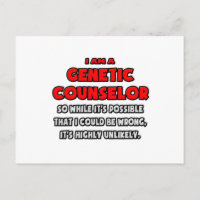 Funny Genetic Counselor. Highly Unlikely