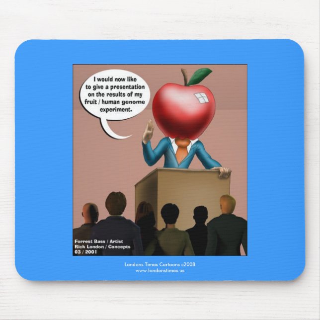 Funny Genome Experiment Quality Mouse Pad Mousepad (Vorne)