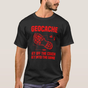 Funny Geocaching Geschenk für Männer Frauen Kinder T-Shirt