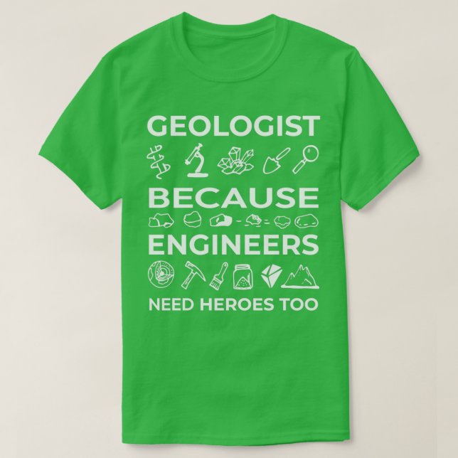 Funny Geologist Geology Engineers Classic TShirt (Design vorne)