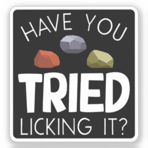 Funny Geologist Lapidary Rock Collector Rockhound Aufkleber