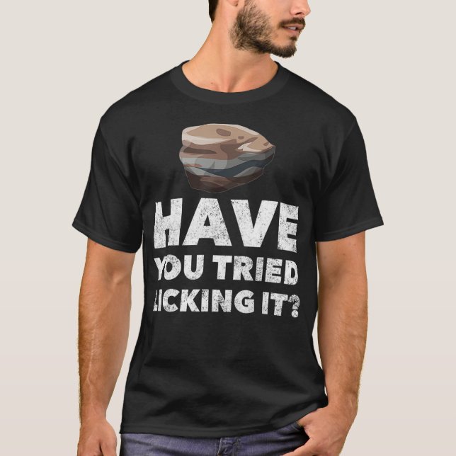 Funny Geology Lapidary Rock Collector  T-Shirt (Vorderseite)