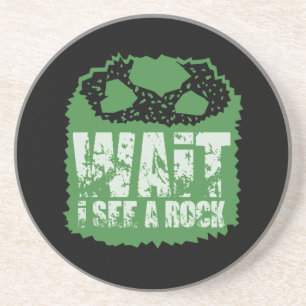Funny Geology - Moment, ich sehe einen Stein Getränkeuntersetzer