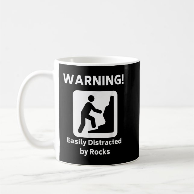 Funny Geology Rock Mineral Collector Gift Geologis Kaffeetasse (Links)