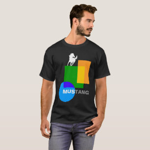 Funny Geometry Plus Pferdekomposition T-Shirt