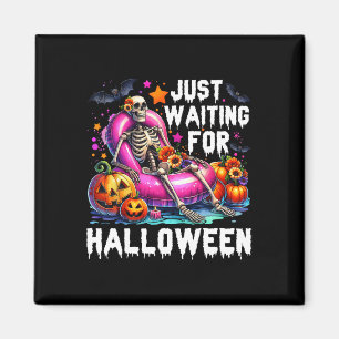 Funny gerade Gewartet Halloween Skeleton Spooky V Magnet