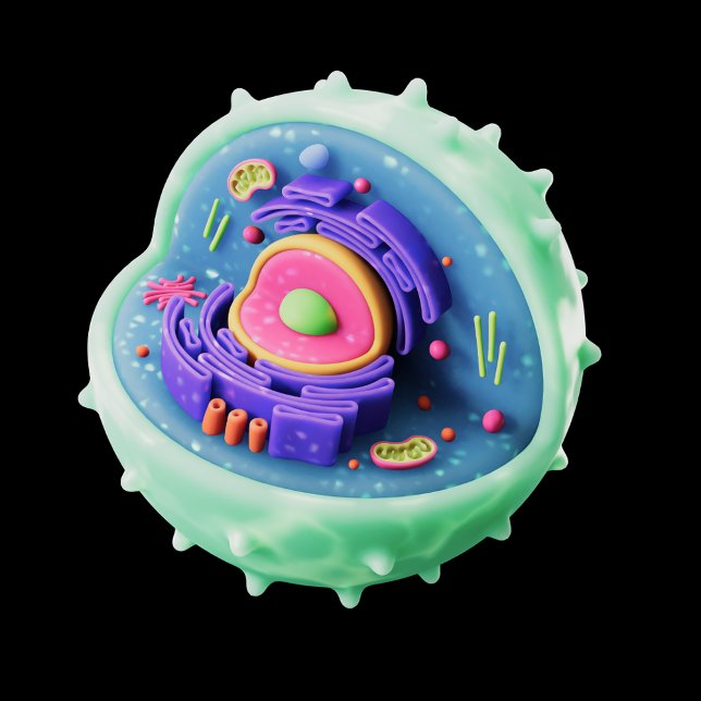 Funny Germ Cartoon Pillow | Cute Bacteria pillow  Kissen (Von Creator hochgeladen)