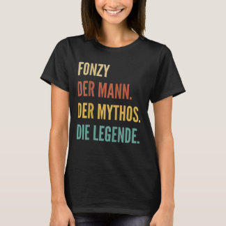 Funny German First Name Design - Fonzy T-Shirt