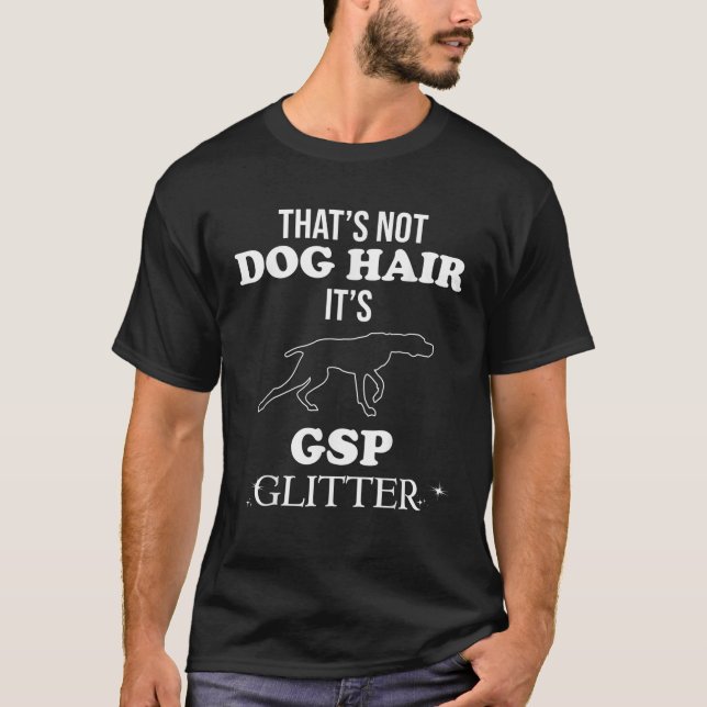 Funny German Kurzhaarige Pointer GSP Hundebonat Gi T-Shirt (Vorderseite)