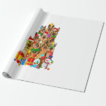 Funny German Shepherd Christmas Tree Lights Gesche Geschenkpapier<br><div class="desc">Die Geschenke für Verwandte,  Großeltern,  Eltern,  Freunde sind sehr bedeutsam und tragen so dazu bei,  die zunehmend gute Beziehung des anderen zu schmücken.</div>