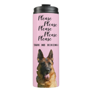 Funny German Shepherd Thermal Tumbler Thermosbecher