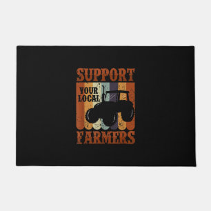 Funny Geschenk Bauer Hühnerfarm Glattziege Agrarge Fußmatte
