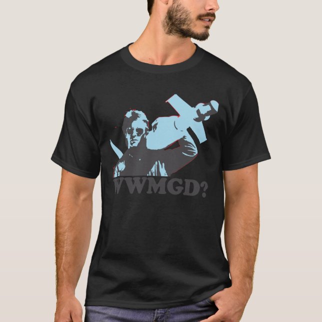 Funny Geschenk für das, was Macgyver Weihnachten t T-Shirt (Vorderseite)