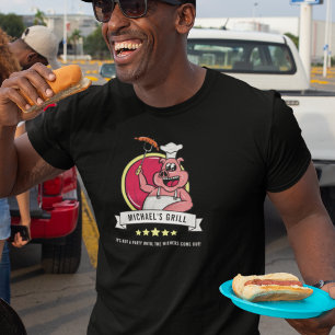 Funny Geschenk für Ihm GRILLEN Grill Vater Name Me T-Shirt