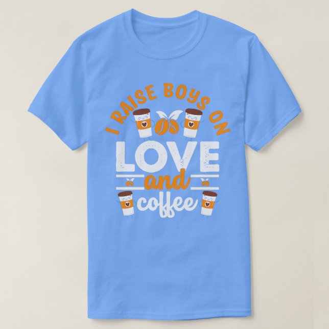 Funny Geschenk für Mama und Vater Barista Kaffeeha T-Shirt (Design vorne)