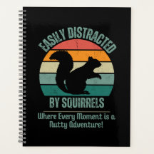 Funny Geschenk, leicht von Eichhörnchen abgelenkt