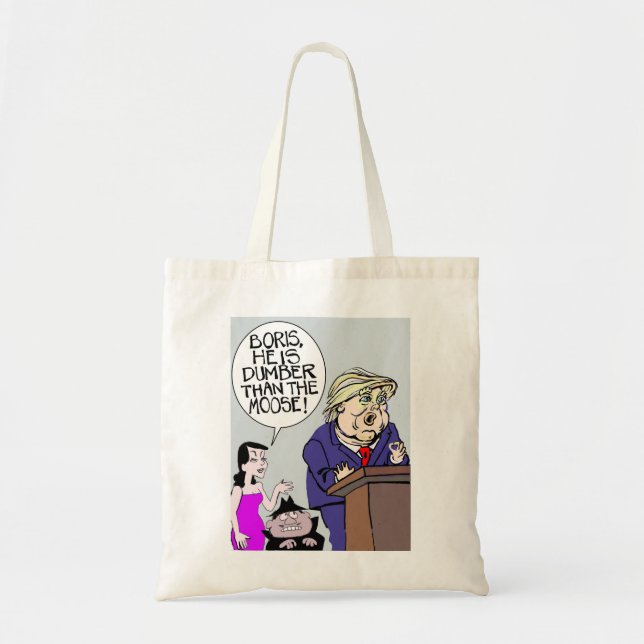 Funny Geschenke für Donald Boris und Natasha Long  Tragetasche (Vorne)