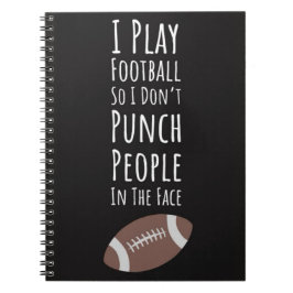 Funny Geschenke für Fußballspieler High School Tea Notizblock