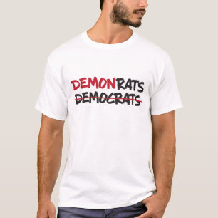 Funny Geschenke für Trump-Unterstützer Fans Anti-D T-Shirt