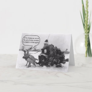 Funny Gese ersetzt Rentier Weihnachtskarte Feiertagskarte