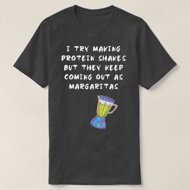 Funny gesund margarita Grafik Design T-Shirt (Design vorne)