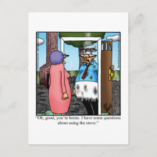 Funny "Get Verheiratet" Spaß Postcard Postkarte