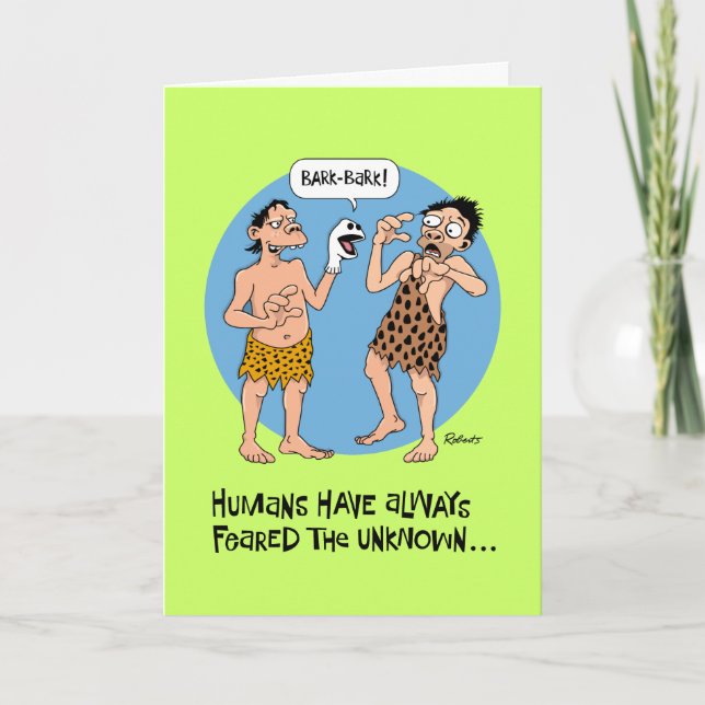 Funny Get Well Bald Card Karte (Vorderseite)