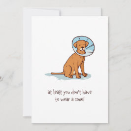 Funny Get Well Balon Cards for Women and Men - Wel Dankeskarte