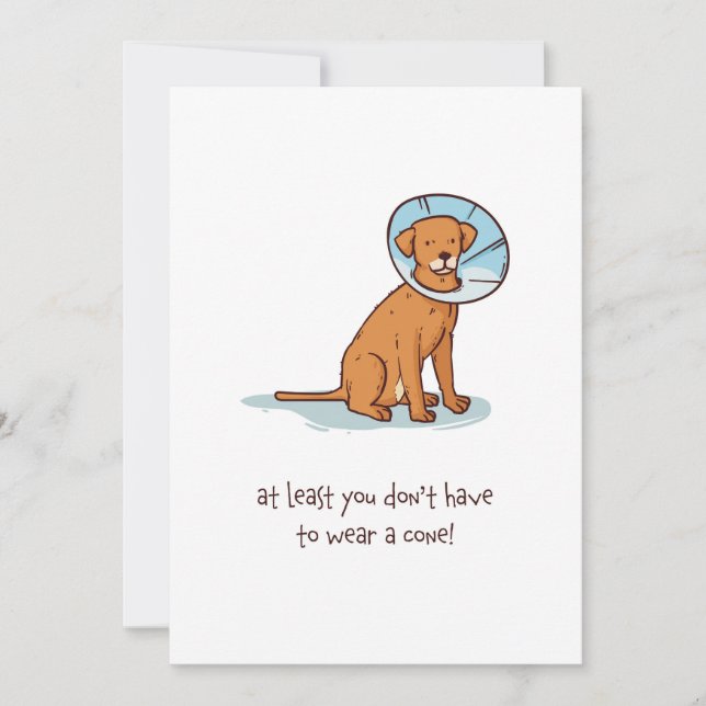 Funny Get Well Balon Cards for Women and Men - Wel Dankeskarte (Vorderseite)