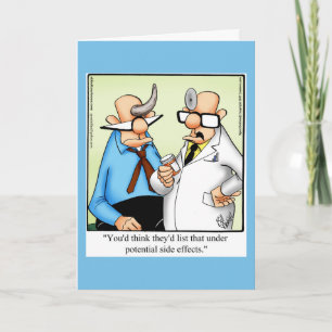 Funny Get Well Greeting Card "Spectickles" Karte