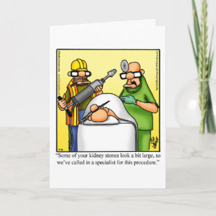 Funny Get Well Greycard Karte