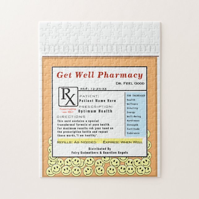 Funny Get Well Puzzle (Vertikal)