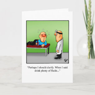 Funny Get Well Spaß Grußkarte Karte