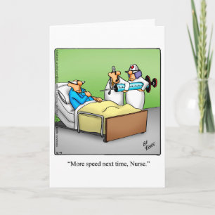 Funny Get Well Spaß Grußkarte Karte