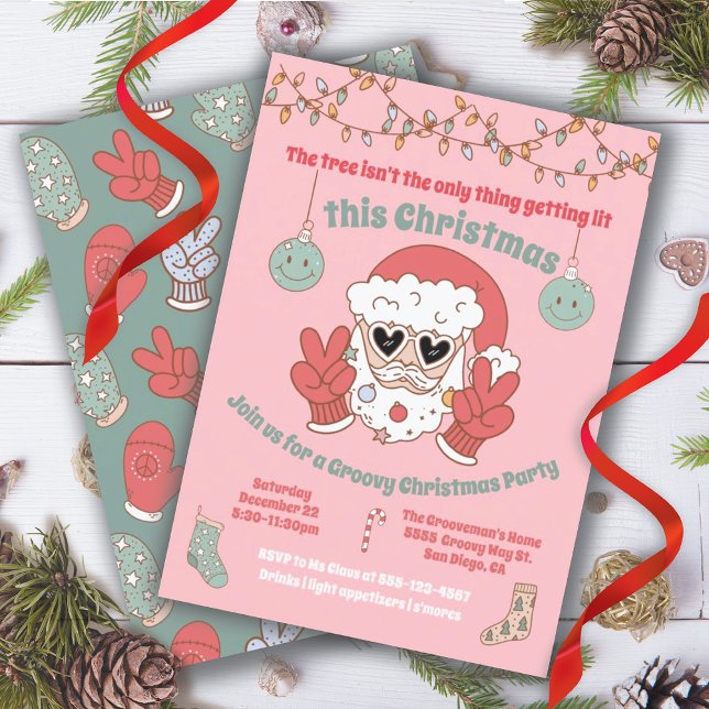 Funny Getlit Weihnachten Party Einladung (Von Creator hochgeladen)