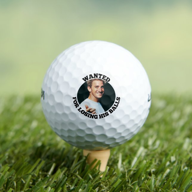 Funny Gewollt Zitat Foto verloren Golfball (Insitu T-Shirt)