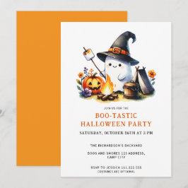 Funny Ghost Camper Boo-Tastisches Halloween-Party Einladung