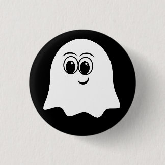 Funny Ghost emoji! Button