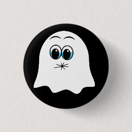 Funny Ghost emoji! Button